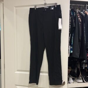 New Calvin Klein Black Tapered Pants -12P